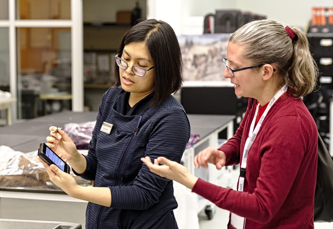 mobile in museum store