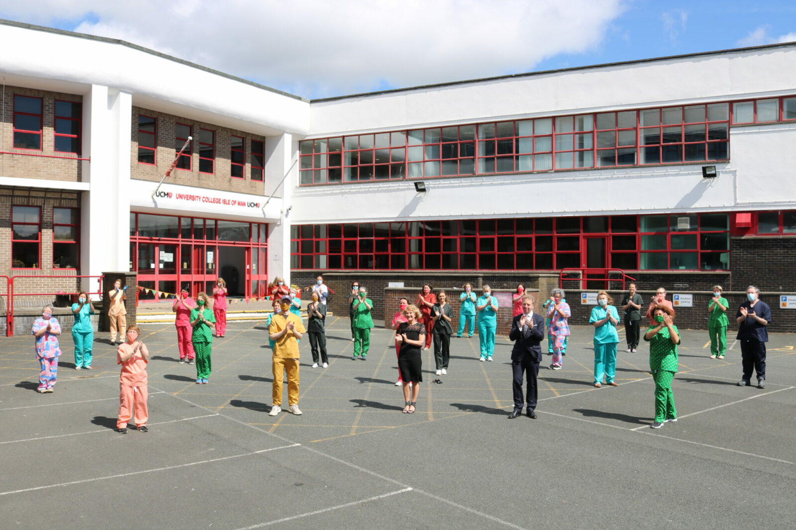 Project Scrubs: A group of volunteers made hundreds of sets of scrubs for NHS staff. Alongside the photographic submissions we have also collected a set of the scrubs.