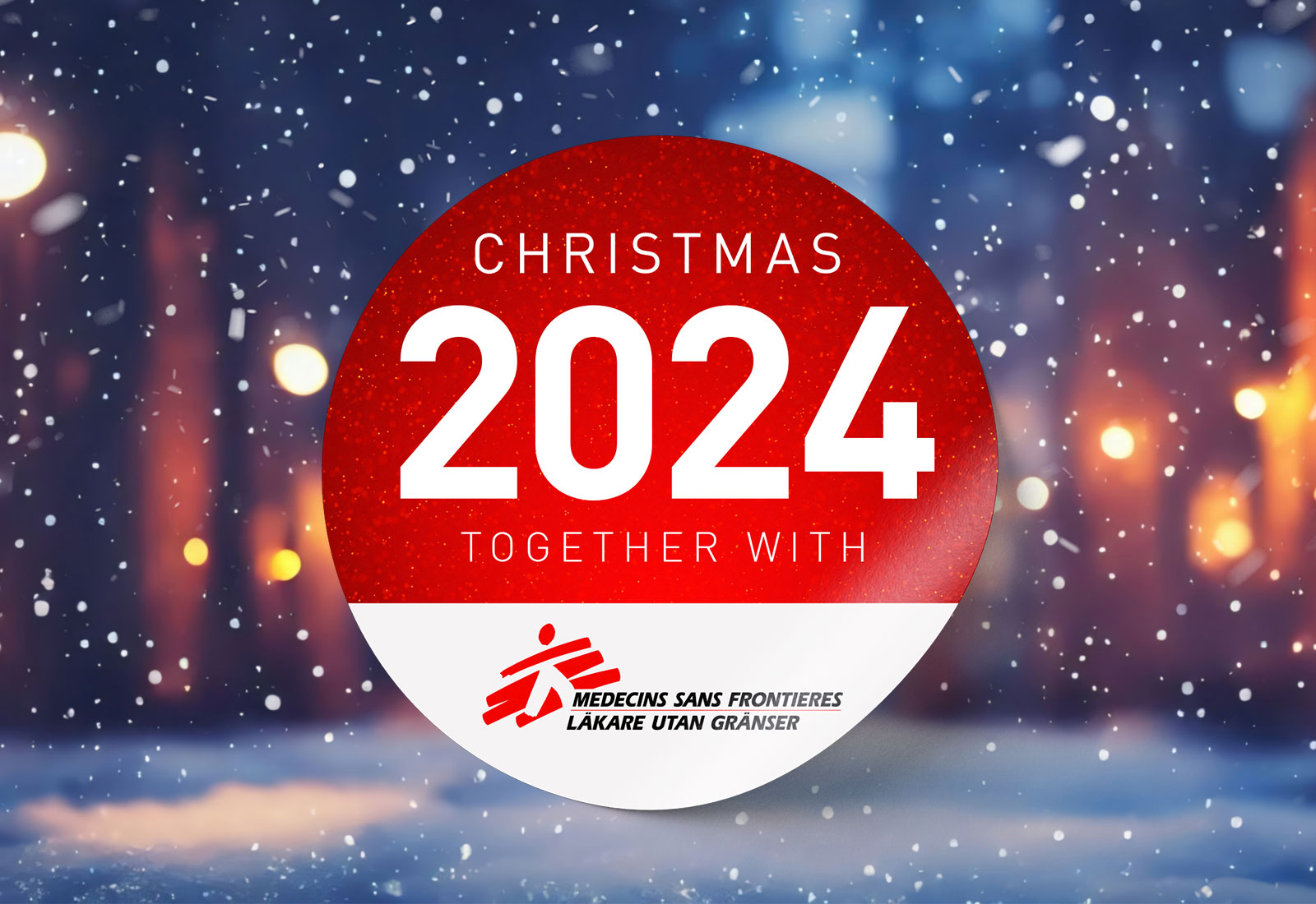 We celebrate Christmas 2024 with Doctors Without Borders