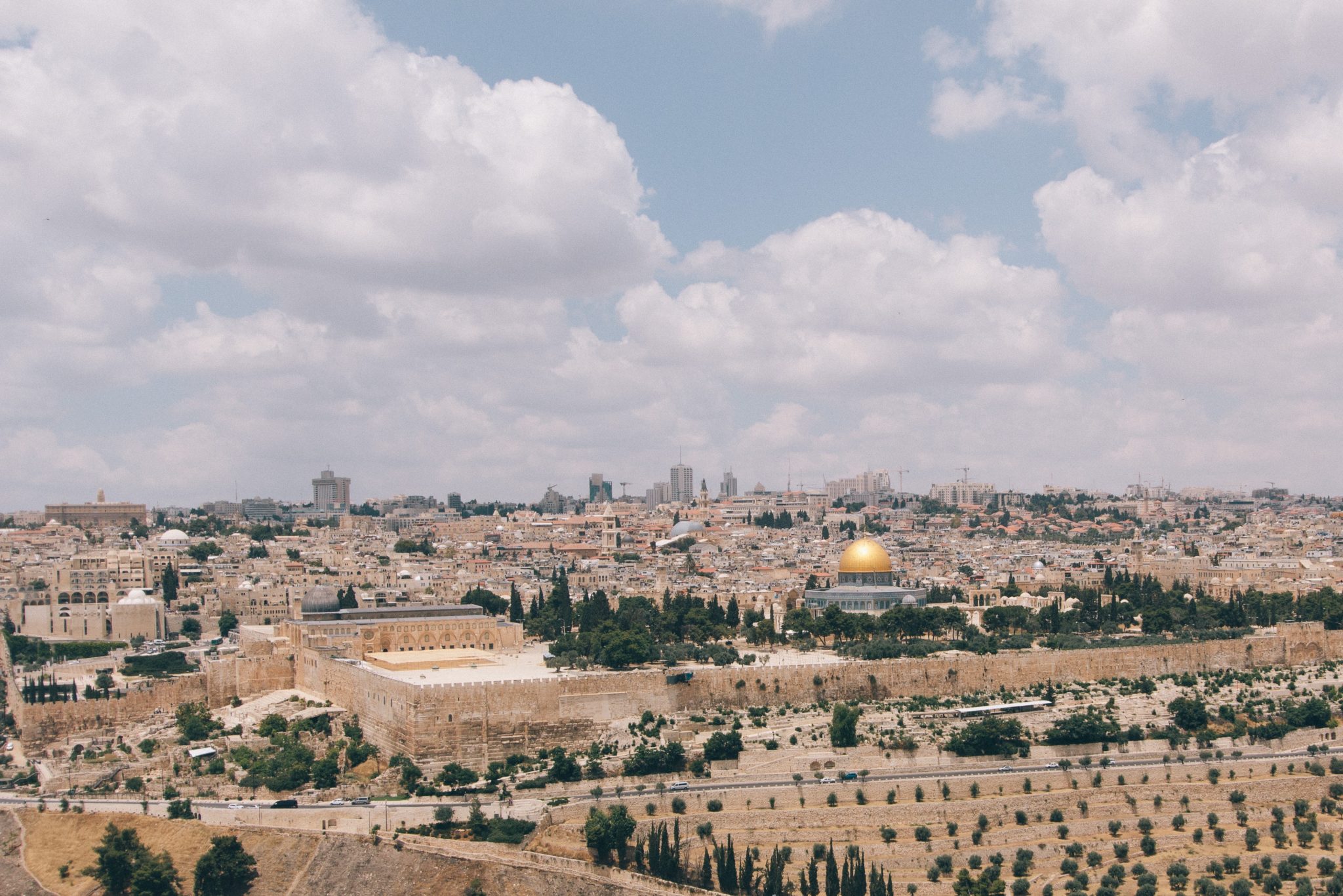 View over Jerusalem, israel
