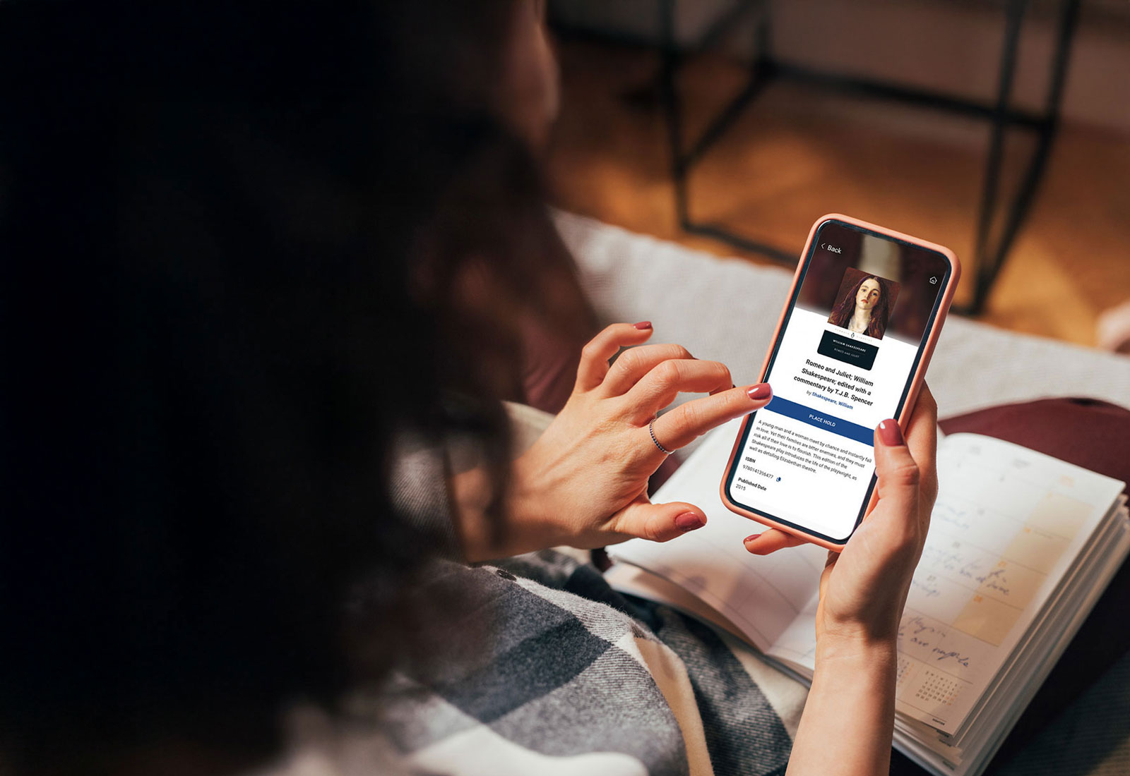 axiell-library-app-on-smartphone