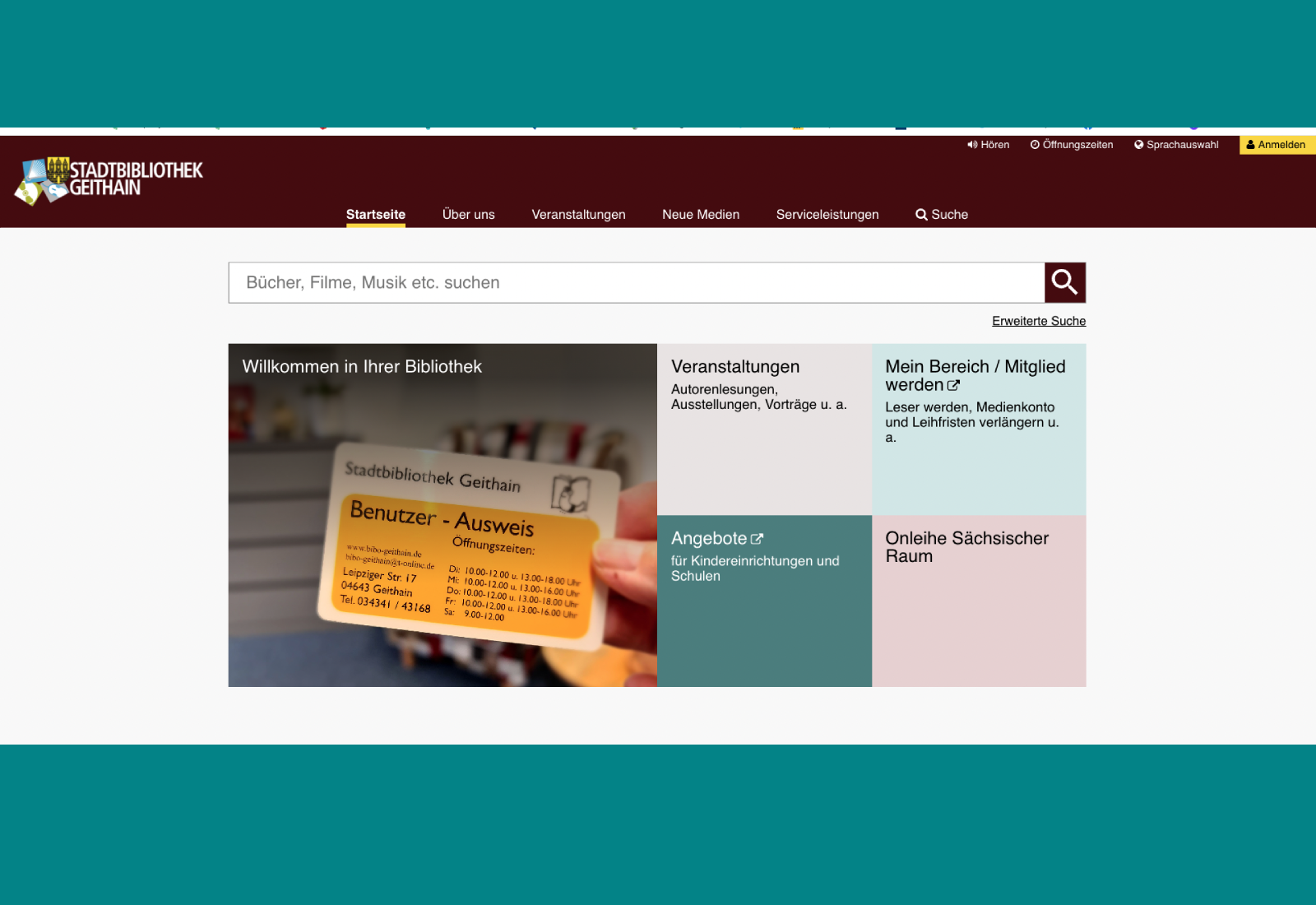 Arena der Stadt Geithain