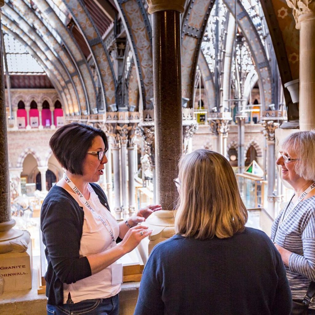 Axiell employees at Natural History Museum