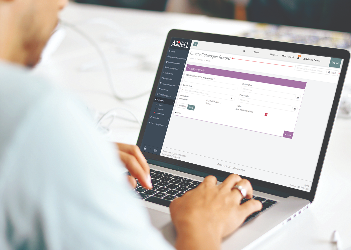 Axiell Spark Library Management System