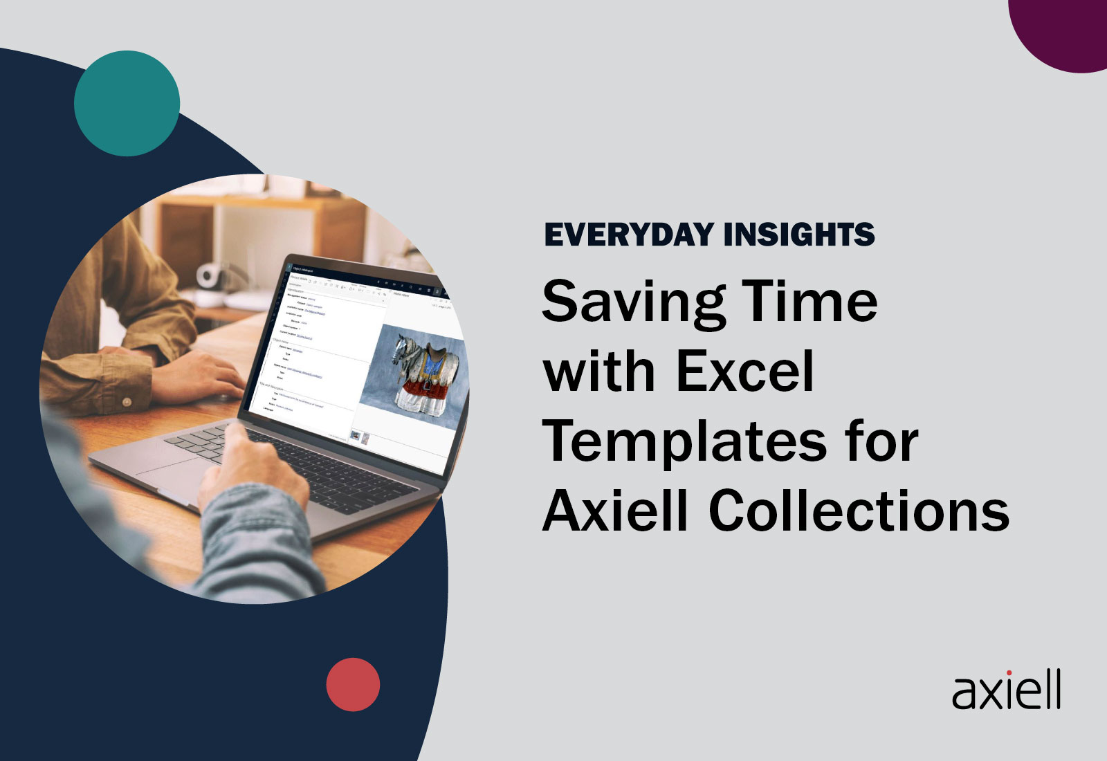 Everyday Insights for Axiell Collections blog image