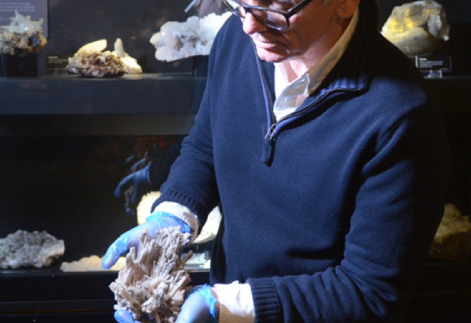 Collections item held in hands