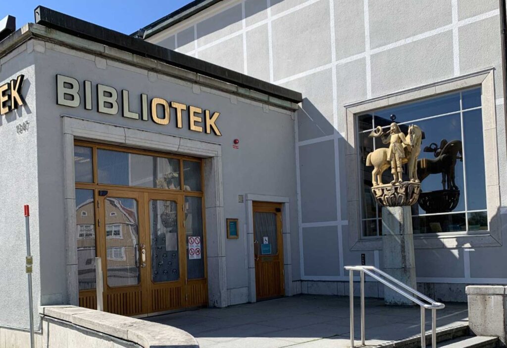Entré Kalmar Stadsbibliotek