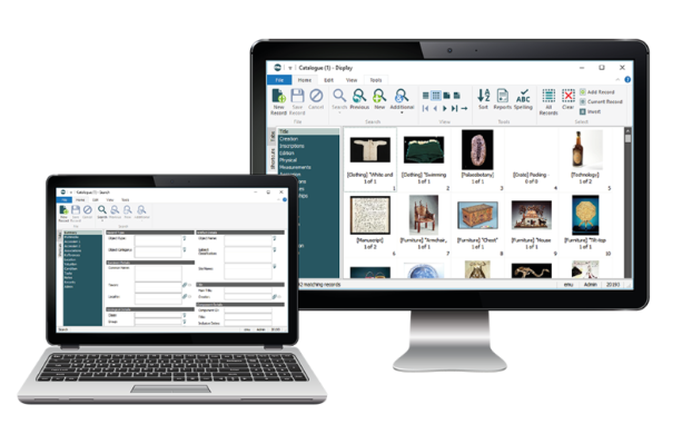 EMu Screen on Computor Devices