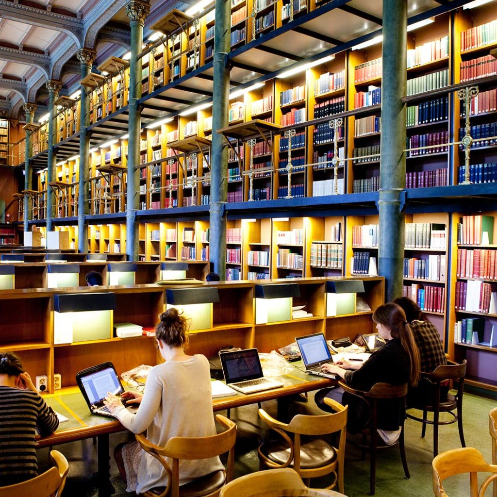 Ground floor museum library study