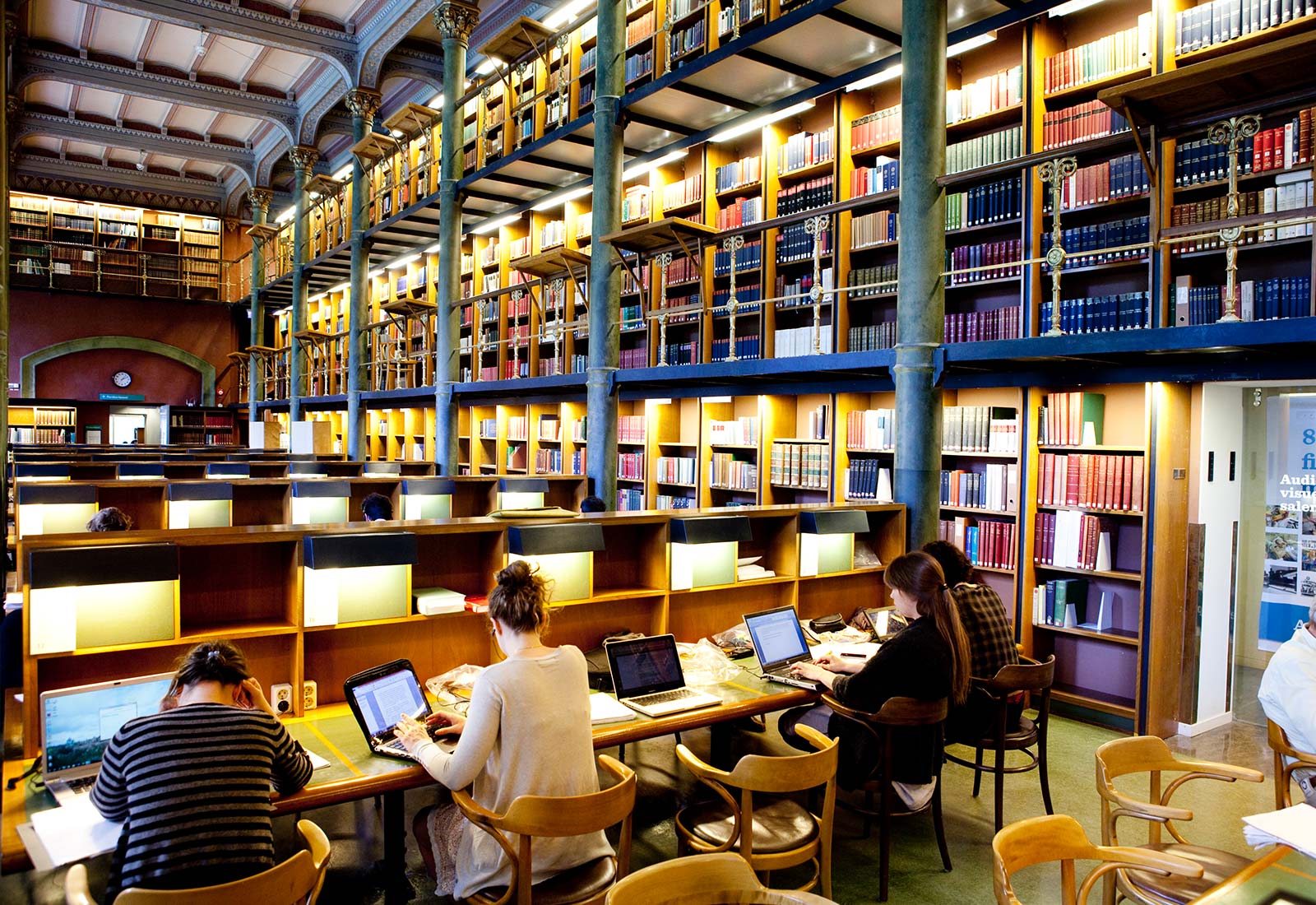Ground floor museum library study